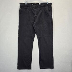 Adriano Goldschmied Mens The Graduate Tailored Leg Jeans Pants Dark Wash 38x28